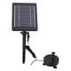thumbnail image 3 of Fuentes solares para baño de pájaros,Fuentes para baño de pájaros Bomba de fuente solar LED Bomba de agua solar Experiencia incomparable VoborMX herramienta, 3 of 8