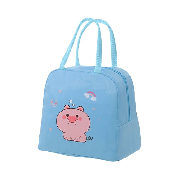 LSLJS Lunch Bag For Women & Men Bento Lunch Box Oxford Cloth LUNCH BAG Preservation Bag Insulation Bag Picnic Lunch Box Bag Cartoon Cute Storage Bag Ice Bag For Office Work School Picnic Hiking Travel