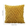 thumbnail image 3 of 17.72 Inch One-Sided Pattern Pillow Cover - Decorative Cushion Cover for Sofa & Bedroom, Stylish Living Room Accent Pillowcase for Home Decor Enhancement, 3 of 6