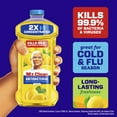 thumbnail image 2 of Mr. Clean Floor Cleaner, All Purpose Cleaner, Mop Soap, Lemon, Anti-Bacterial, 64 fl oz, 2 of 8