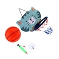 thumbnail image 2 of 1 Set Hanging Basketball Set with Mini Basketball for Home Office Bedroom, 2 of 5