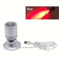 thumbnail image 1 of CHUANK 5V Mini Spotlight  Bright USB LED Spotlight  Indoor Accent Lighting Spotlight  For Display Cabinet  Jewelry Cabinet  Porch  Handmade Model Hand Lamp  Colored Lights, 1 of 7