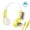 Yellow, variant on Funsmile Kids Headphones Wired Headphones for Kids with 3.5 MM Foldable On-Ear Headse Kids Headphones for Smartphone Tablet Computer MP3 / 4 Blue