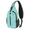 Sea Green, variant on Unisex Hiking Travel Nylon Sling Bag Cross-Body Shoulder Chest Bag,Khaki
