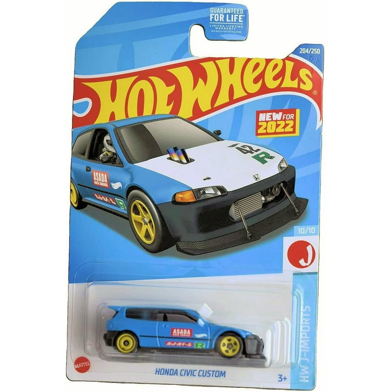 Hot Wheels 2022 Import Tuner Set of 5 Diecast Vehicles from L2593