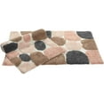 thumbnail image 4 of Chesapeake Pebble Rose Cloud Cotton Bath Rug Set, 21" x 34", Non-Slip Backing, (2 Count), 4 of 6