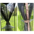 thumbnail image 6 of Unique Choice 10 x 10 Ft Outdoor Patio Gazebo with Ventilated Double Roof and Mosquito Net,Color Brown, 6 of 7