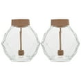 thumbnail image 1 of 2 Pcs Pot à Miel Transparent Bouteille de Miel Abeille Pots à Miel Transparents Pots à Miel Transparents, 1 of 5