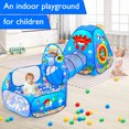 thumbnail image 7 of PigPigPen 5pc Play tent with Tunnel for Toddlers Baby Ball Pits Indoor Outdoor Polyester Playhouse, 7 of 7