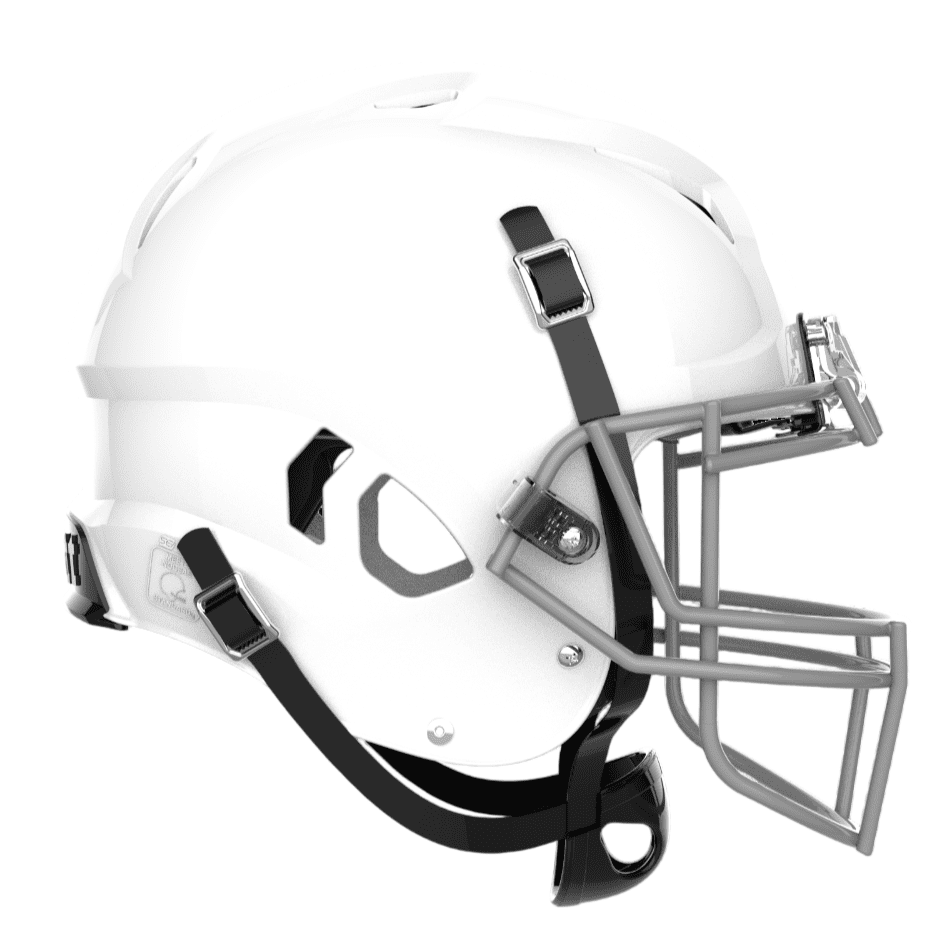 Schutt Youth Vengeance A11 2.0 Football Helmet with Attached Facemask, Size Youth 2X-Small, White