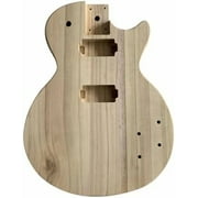 Unfinished Electric Guitar Body Maple Wood Blank Guitar Barrel for PB Style Bass Guitars DIY Parts$$Music