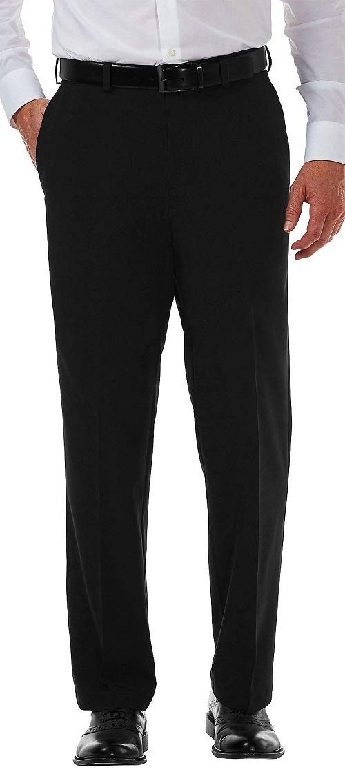 Mens Dress Pants 44X29 Flat Front 