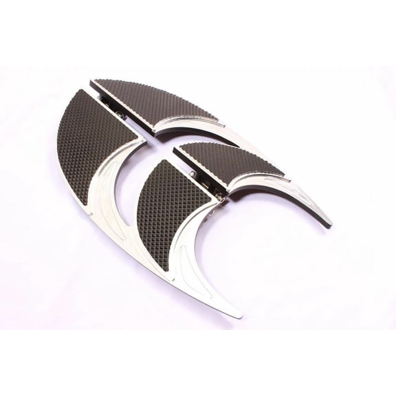 FOOTPEGS FLOORBOARDS FOOTBOARDS FOOT PEGS BOARDS FOR HARLEY TOURING ROAD KING