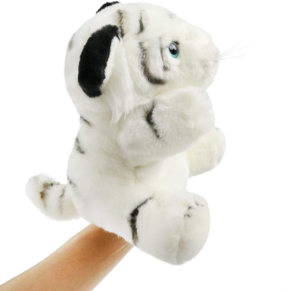 Marionnette à main tigre en peluche, jouet réaliste pour raconter des histoires, jouer à faire sembl ACCESSOIRES FABRICATION MAISON - Jeux - Jouets