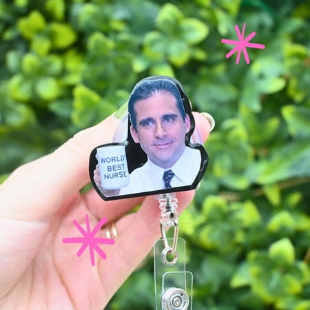 Nurse Badge Reel, Funny humor, nurse, rn, lpn, healthcare