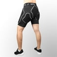thumbnail image 2 of Skating Hip Short Protective Protective Gear Black , Black, XL, 2 of 9