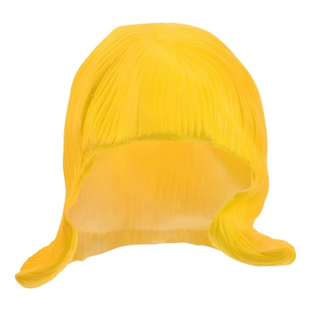 Peluca de cosplay de personaje de anime para mujer, ideal para fiestas de disfraces. Peluca corta, diadema, peluca de pelo estilo caricatura, accesorio para fiestas.