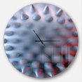 thumbnail image 1 of Designart 'Macro Prickly Texture Design ' Modern wall clock, 1 of 6