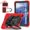 Red-Black, variant on Armor Case for Samsung Galaxy Tab A9 SM-X110 SM-X115 SM-X117 8.7 inch A9 Plus SM-X210 SM-X216B SM-X218U 11 inch Stand Cover Capa (Black-Orange,A9 Plus SM-X210 X216)