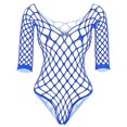 thumbnail image 4 of Lencería femenina Bikini de manga larga Trajes de cuerpo Sexy Mujeres Verano Malla grande Ver, 4 of 4