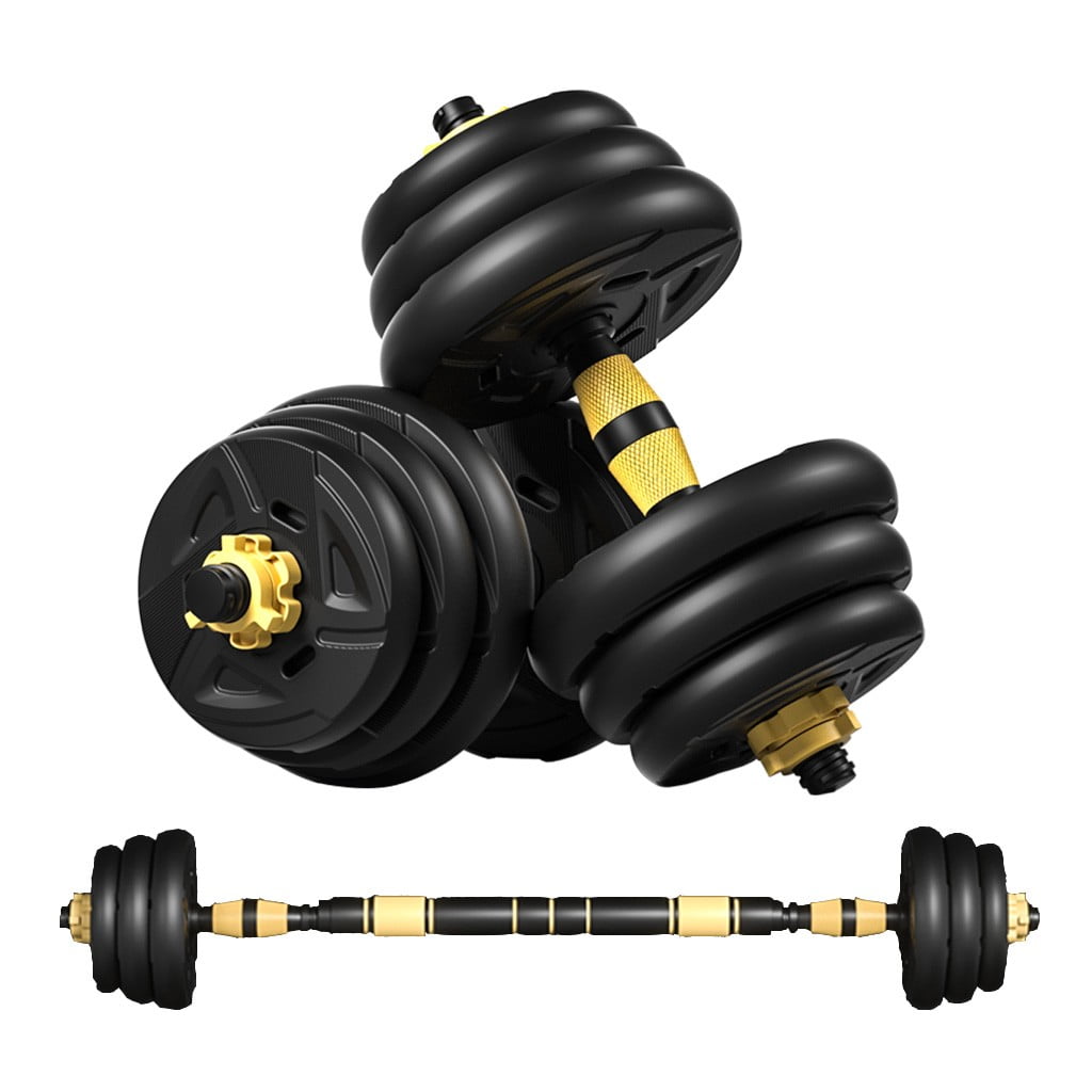 Details about   Weight Dumbbell Set Adjustable Gym Barbell Plates Body Workout Dumbbell US