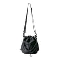 thumbnail image 2 of Bolso informal tipo cubo de gran capacidad con cordón de nailon, estilo bolso de mano para llevar debajo del brazo, bolso de hombro para viajeros, 2 of 5