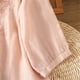 thumbnail image 4 of Camisas de Color Sólido para las Mujeres de Manga Larga Botón Abajo Cuello Casual Blusa Suave, 4 of 9