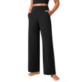 thumbnail image 1 of Pantalones CRZ YOGA Butterlift de pierna ancha con bolsillos y cintura alta XL, 1 of 6