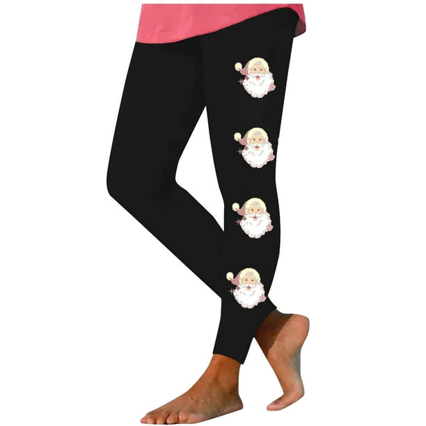 Christmas Stretch Women Printed Trousers High Waist Leggings Fitness Yoga  Pants