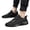 Black, variant on Mens Running Tennis Shoes Lightweight Athletic Sport Gym Jogging Walking Sneakers Black 8.5