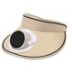 thumbnail image 2 of Men's And Women's Solar Powered+USB Charging Fan Hats Empty Top Breathable Wide Brims Sun Protection And Sunshade Hats, 2 of 6