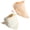 Beige, variant on 26 Colors Baby for Triangle Cotton Drooler Bibs Two-layer Gauze for Eating Bibs for Infant for Drooling Sal
