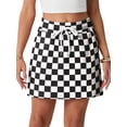 thumbnail image 3 of Cueply Skorts for Woman Tennis Skirt Inner Shorts Summer Casual Drawstring Tie Skirts with Pockets, 3 of 9