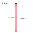thumbnail image 2 of 2pcs Stylus Pens for Touch Screens Hexagon Crayon Stylus Pen Universal Capacitive Stylus Pink, 2 of 6