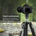 thumbnail image 3 of Tripod Leveling Base Photography Camera Tripod Head Aluminum Alloy Camera Leveler Bubbler Level Adjusting Plate 15° Inclination with 3/8 Inch Mounting Screw Compatible with Canon Nikon Sony DSLR, 3 of 6