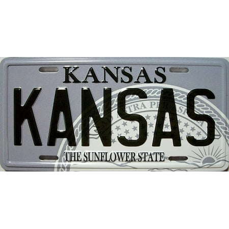

Kansas License Plate Novelty Fridge Magnet