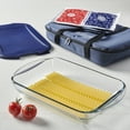 thumbnail image 6 of Anchor Hocking Navy Tote, 4 Piece, 6 of 8
