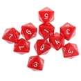 thumbnail image 4 of Dados poliédricos para juegos de mesa, juego de mesa para fiestas de cumpleaños, D8, D10, 8 y 10 caras, 10 unidades, 4 of 4