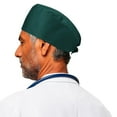 thumbnail image 3 of Unisex Surgical Scrub Cap Cotton Working Hat for Men and Women Adjustable with Sweatband 2026 Dark Green, 3 of 3