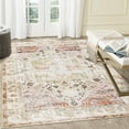thumbnail image 2 of Hasoo Washable Area Rug for Living Room Non Slip Distressed Oriental Rug for Bedroom Kitchen, Light Brown 3' x 5', 2 of 6