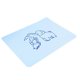 thumbnail image 2 of Foldable Baby Silicone Bib Waterproof Heat Insulation Infant Burp Cloth Placemat SetBlue Bib, 2 of 4