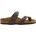 thumbnail image 2 of Girls' Birkenstock Mayari Birkibuc Toe Loop Sandal, 2 of 7