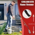 thumbnail image 3 of [Propane Torch] Propane Torch Burner - High Output 1,280,000 BTU - Heavy Duty Flame Weeder with Igniter - 10FT Hose - Storage Bag - for Garden Wood Roofing Snow Road Charcoal, 3 of 10