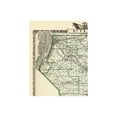 thumbnail image 4 of Historic County Map - St Clair County Illinois  - Warner 1876 - Vintage Wall Art, 4 of 4