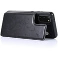 thumbnail image 7 of Phone Case for Samsung Galaxy S20 Glaxay S 20 5G 6.2 inch with Tempered Glass Screen Protector and Card Holder Wallet Cover Stand Flip Leather Cell Accessories Gaxaly 20S G5 Cases Women Men Black, 7 of 7