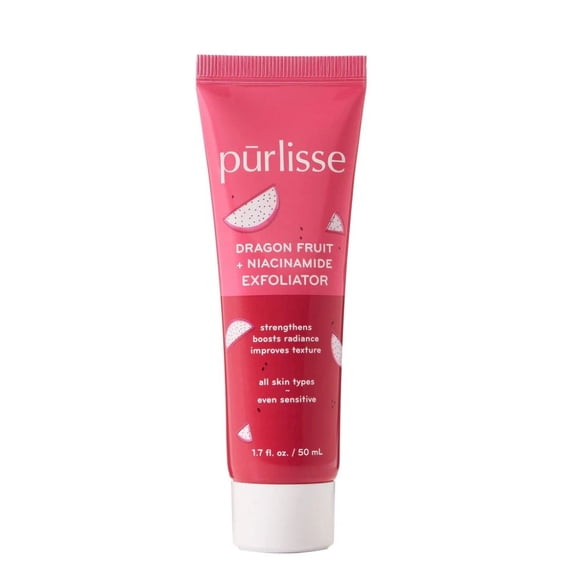 PURLISSE Dragon Fruit   Niacinamide Exfoliator, 1.7 fl oz