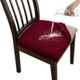 thumbnail image 1 of Seat Covers For Dining Room Chairs - Protective Kitchen Chair Covers For Dining - Universal Fit And Stylish Home, 1 of 8