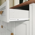 thumbnail image 2 of HLR 59"W Modern Large Sideboard Buffet Cabinet with Storage, 3 Drawers and 4 Doors for Kitchen, White, 2 of 14