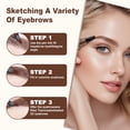 thumbnail image 4 of Upgraded Microblading Eyebrow Pencil, Micro-Fork Tip Brow Pen, Waterproof Long Lasting Natural Hair-Like Eyebrow Pencil for Women.(Light Brown), 4 of 7