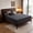 Dark Grey, variant on Dark Grey 14 inch King Size,Ergonomic Design,Mattress Memory Foam Pocket Spring,Hybrid Mattress, Medium Firmness, Lumbar Support,Pressure Relief,Best Choice for Family Happiness,Bed Mattress in a Box